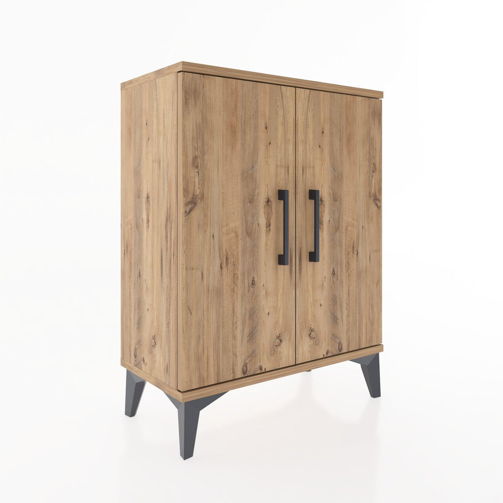 Woodntry Modular Nightstand Pine 60x30x68 cm With Cover K22-3