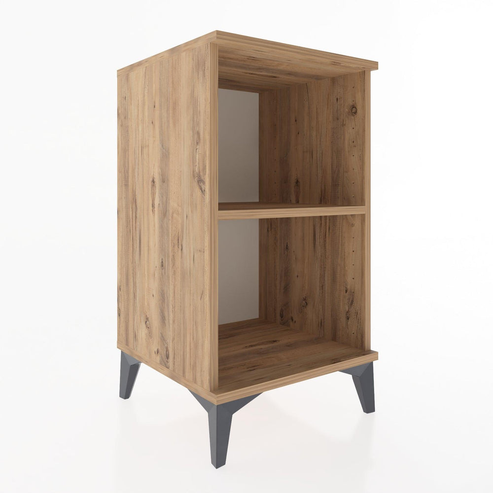 Woodntry Modular Nightstand Pine 44x44x68 cm with Shelf R23-3