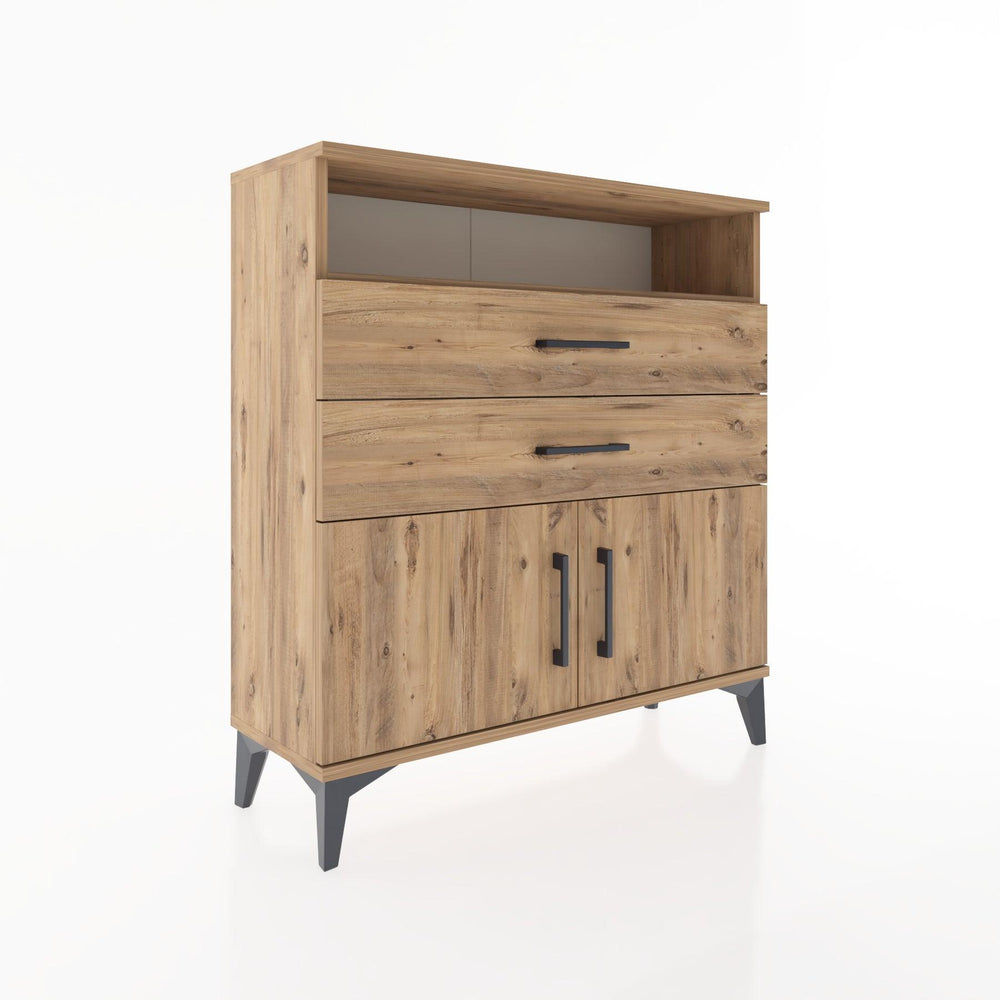 Woodntry Modular Dresser Pine 88x30x84 cm Functional F24-3