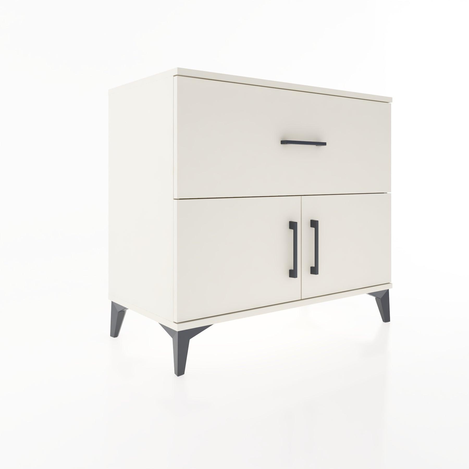 Woodntry Modüler Şifonyer Aytaşı 88x44x68 cm Kapaklı ve Çekmeceli KC25-1