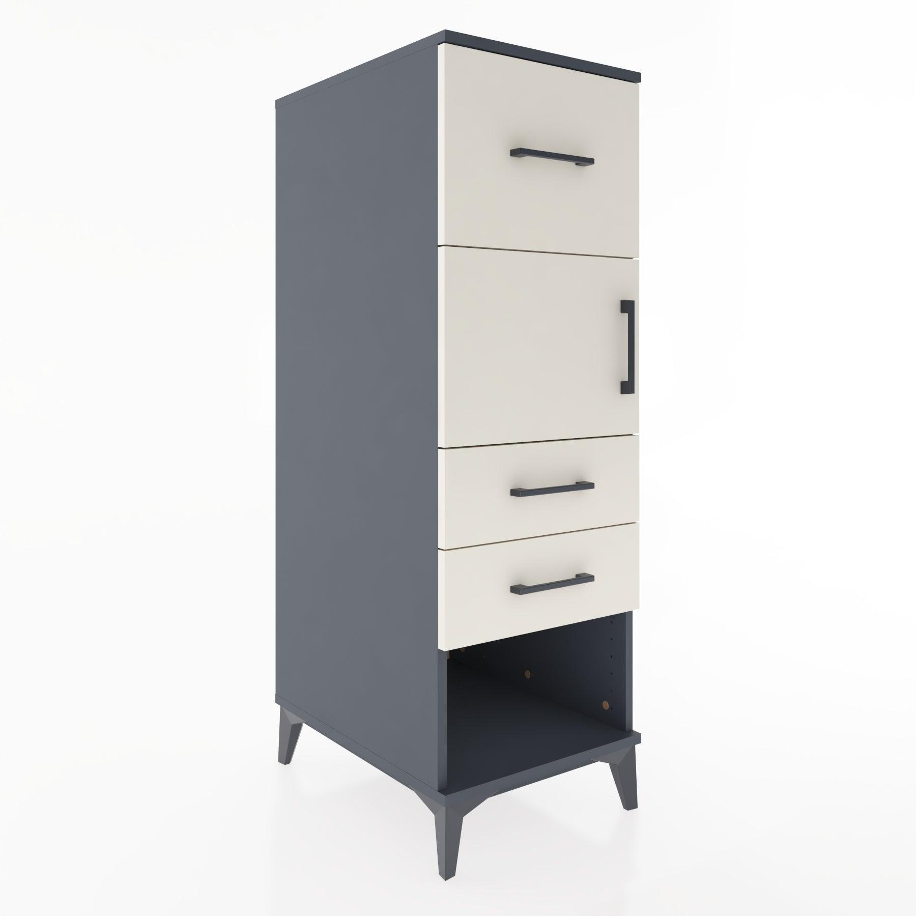 Woodntry Modular Cabinet Anthracite 44x30x122 cm Functional F25-2
