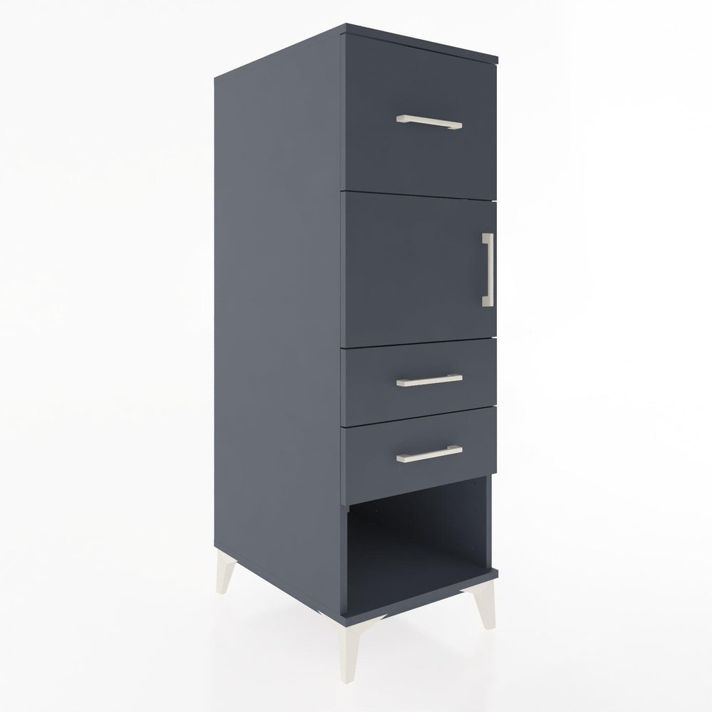 Woodntry Modular Cabinet Anthracite 44x30x122 cm Functional F125-2