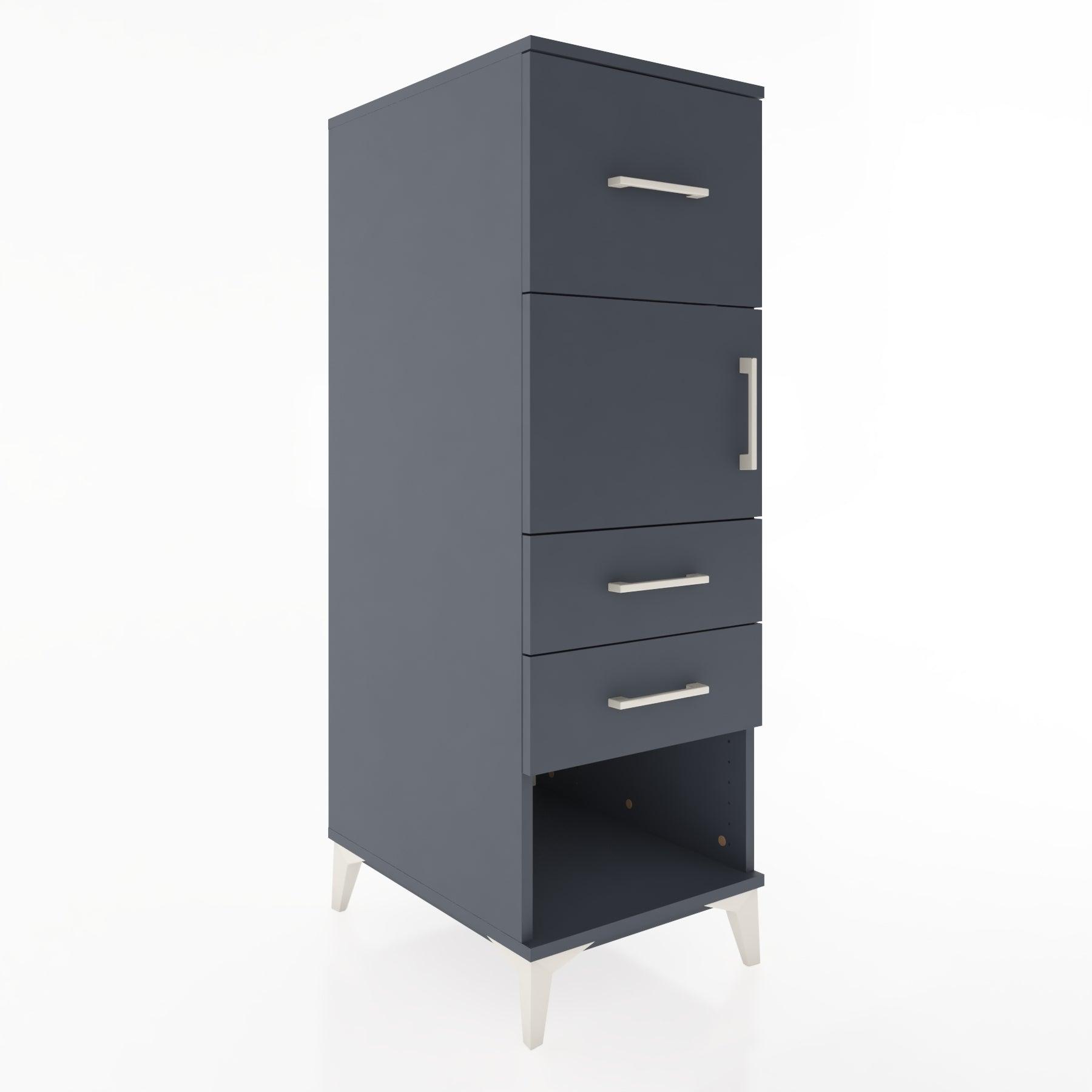 Woodntry Modular Cabinet Anthracite 44x30x122 cm Functional F25-2