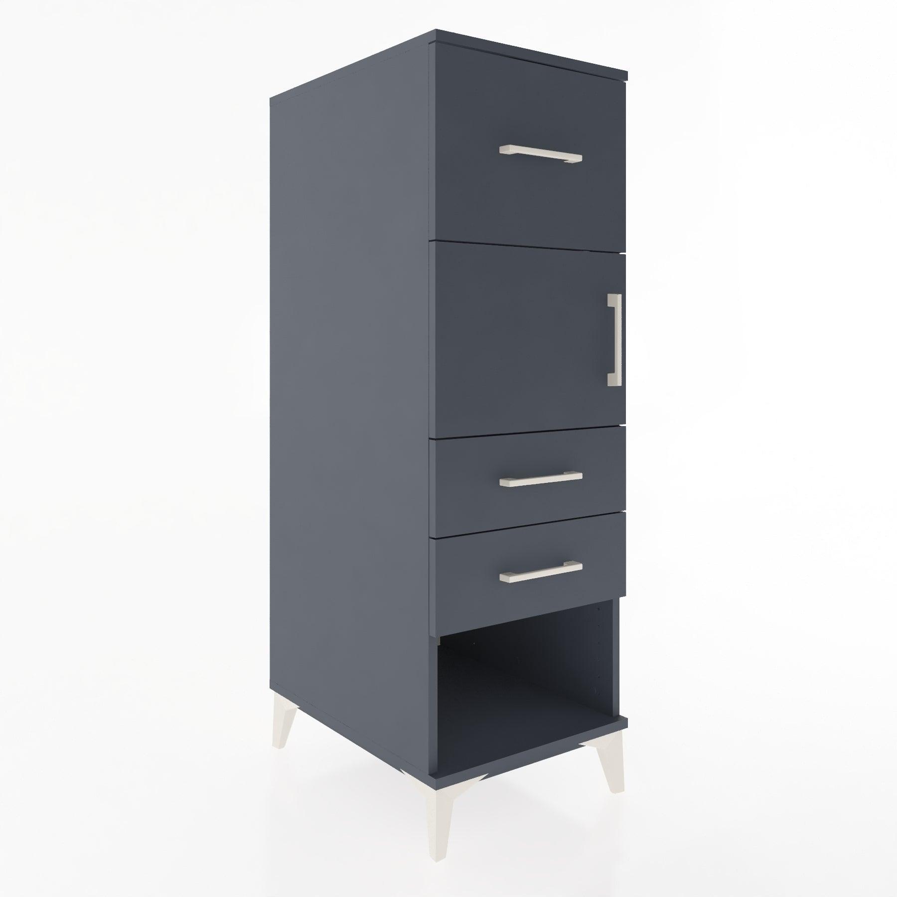 Woodntry Modular Cabinet Anthracite 44x59x122 cm Functional F125-2