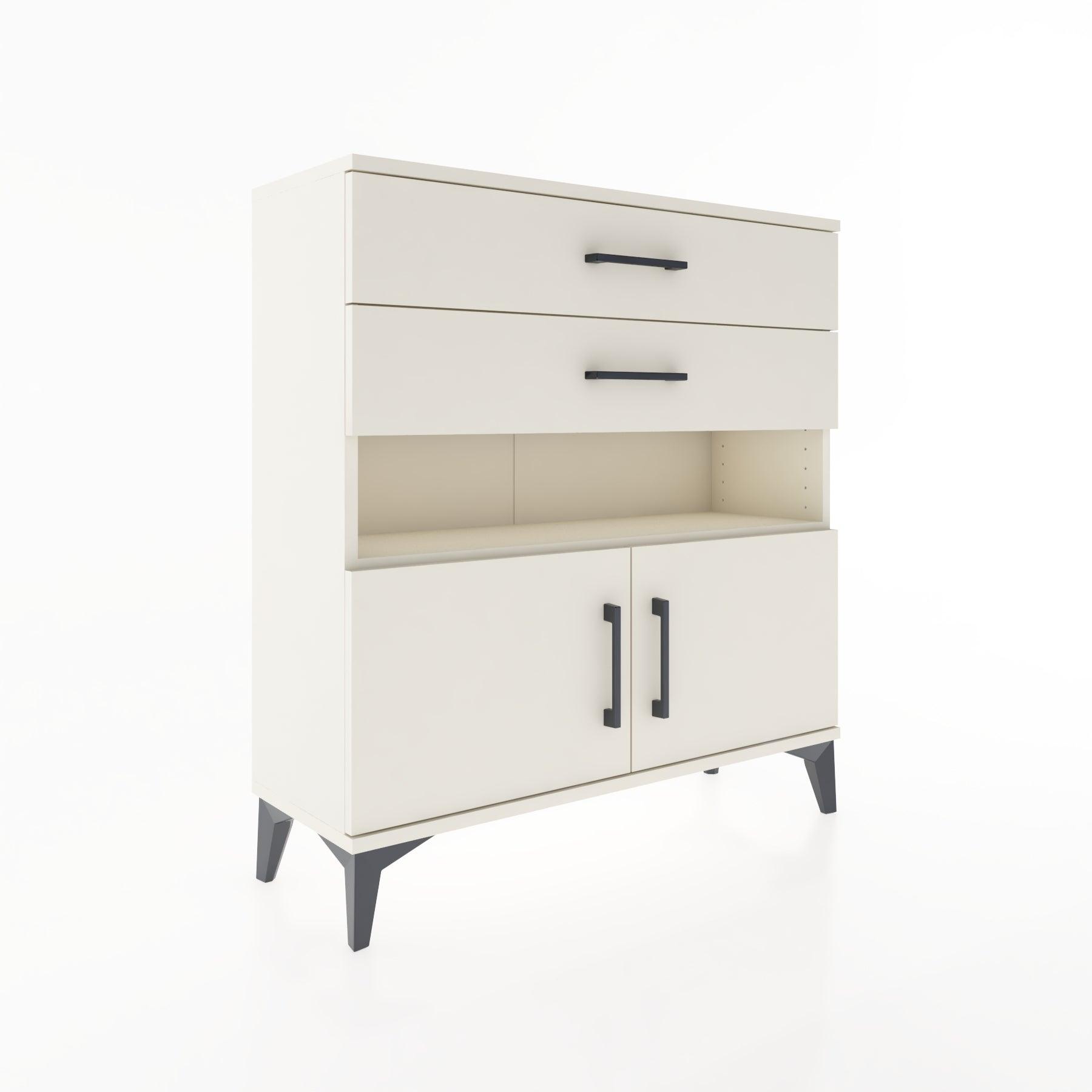 Woodntry Modular Dresser Moonstone 88x30x84 cm Functional F27-1