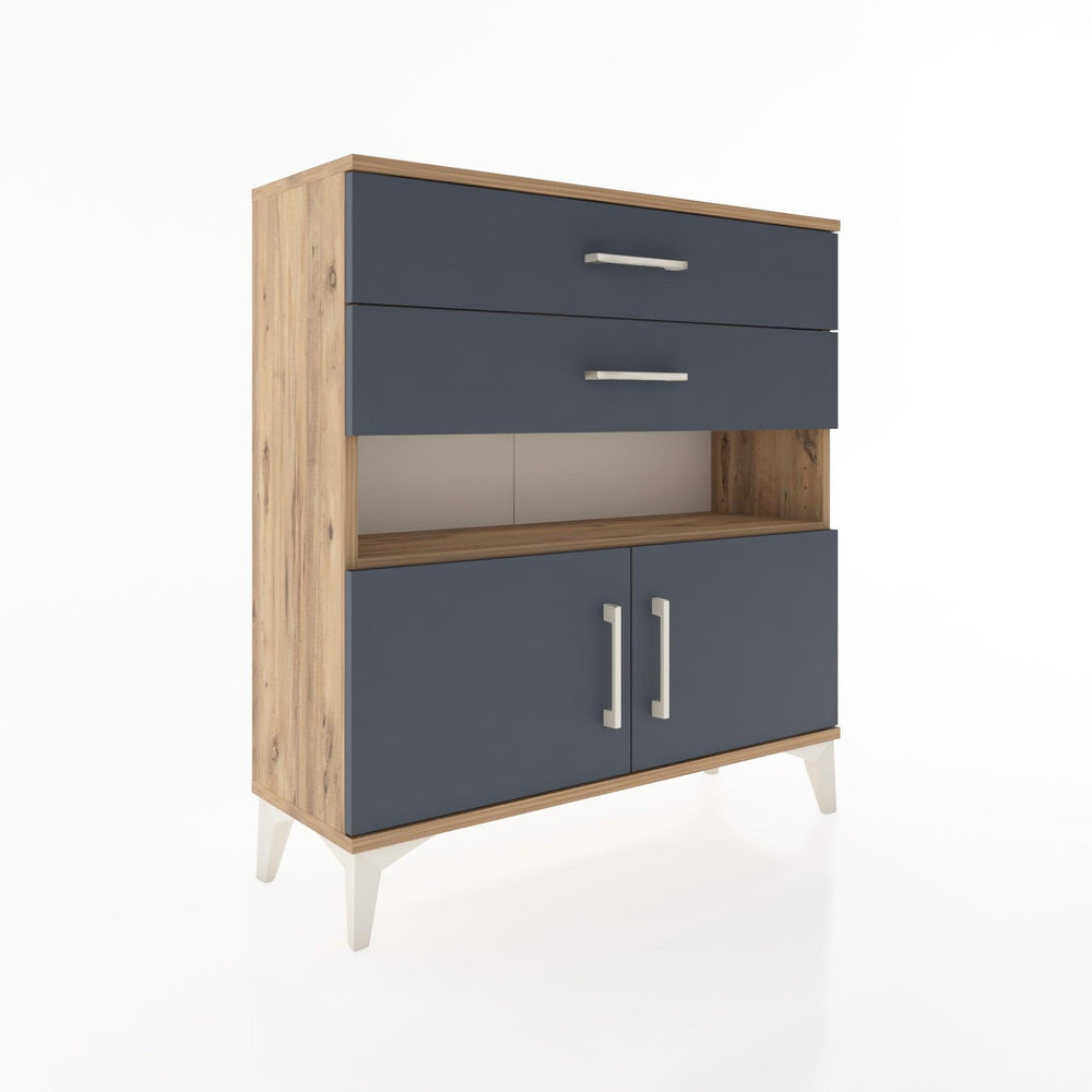 Woodntry Modüler Şifonyer Çam 88x30x84 cm Fonksiyonel F27-3