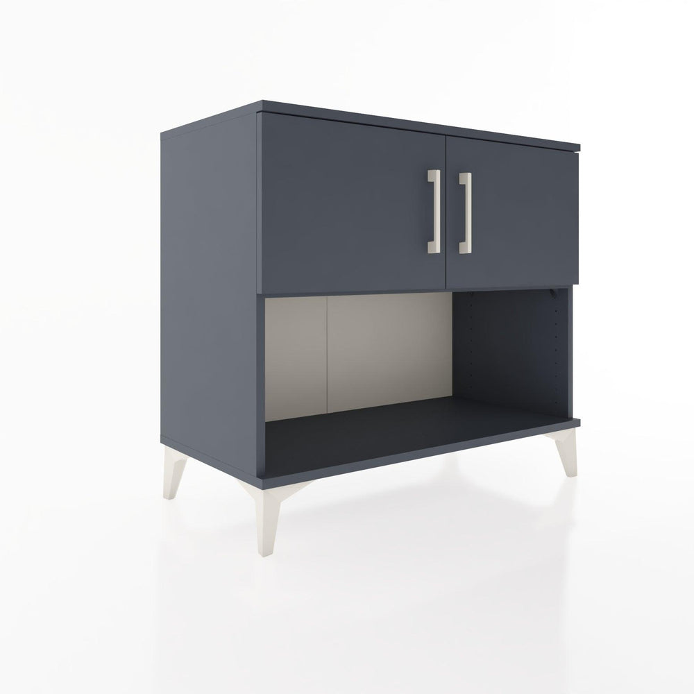 Woodntry Modular Dresser Anthracite 88x44x68 cm with Cover and Shelf KR29-2