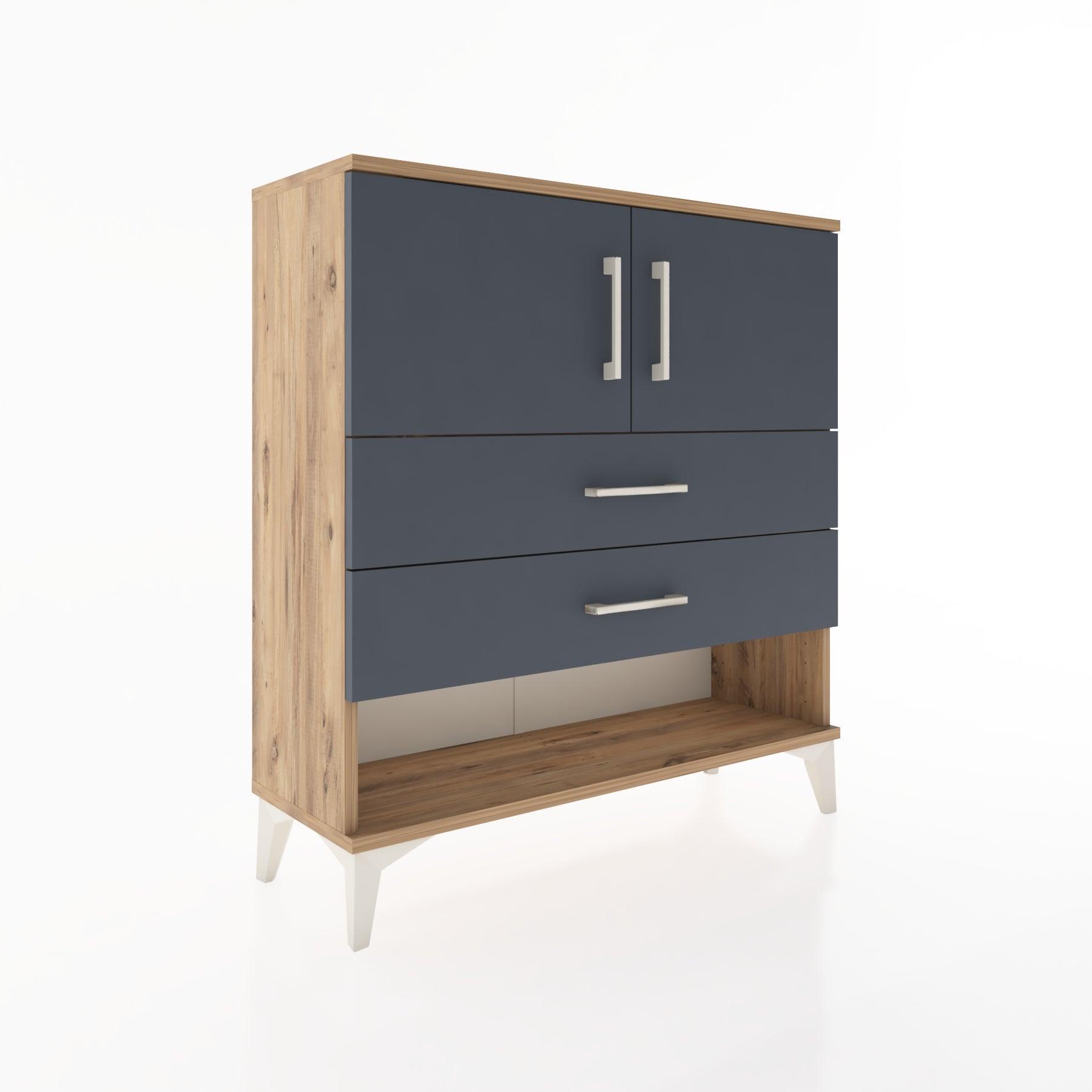 Woodntry Modular Dresser Pine 88x30x84 cm Functional F30-3