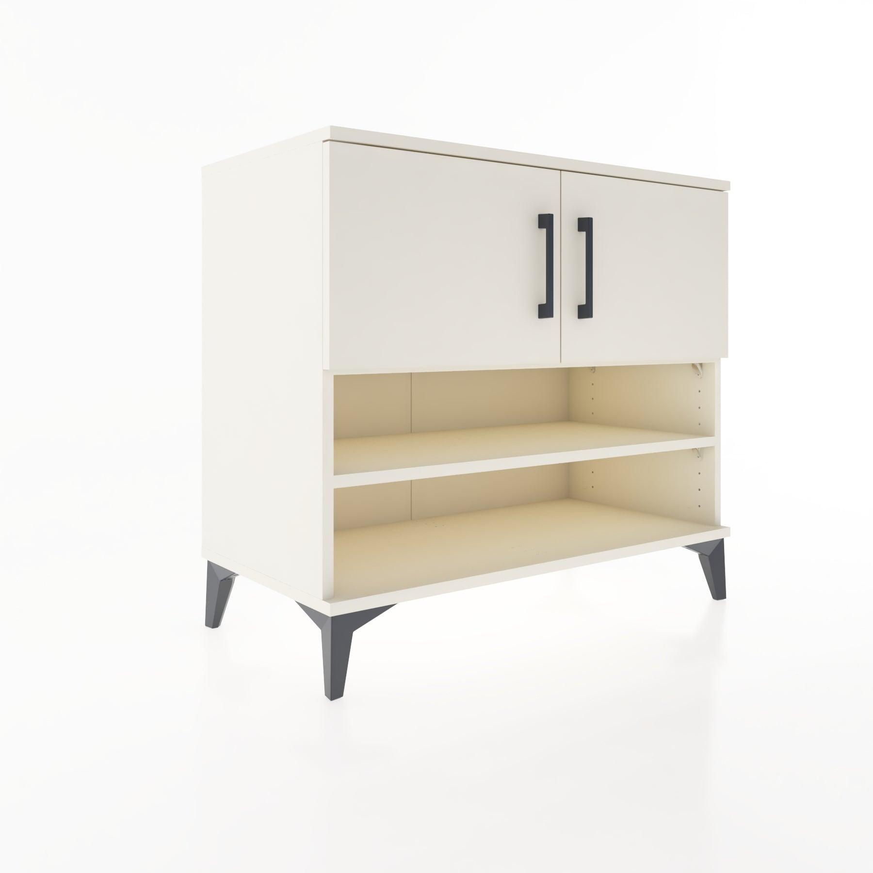 Woodntry Modüler Şifonyer Aytaşı 88x44x68 cm Kapaklı ve Raflı KR32-1