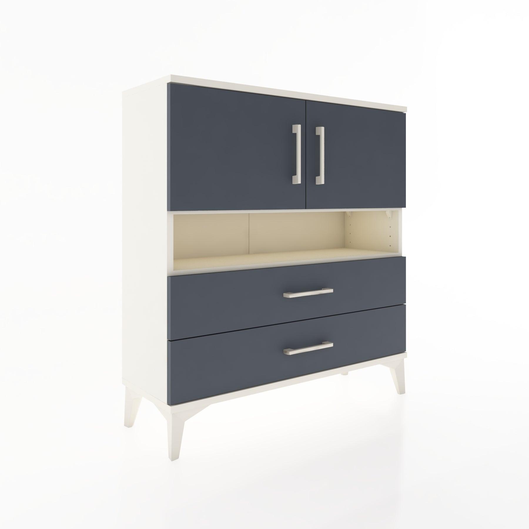 Woodntry Modular Dresser Moonstone 88x30x84 cm Functional F33-1
