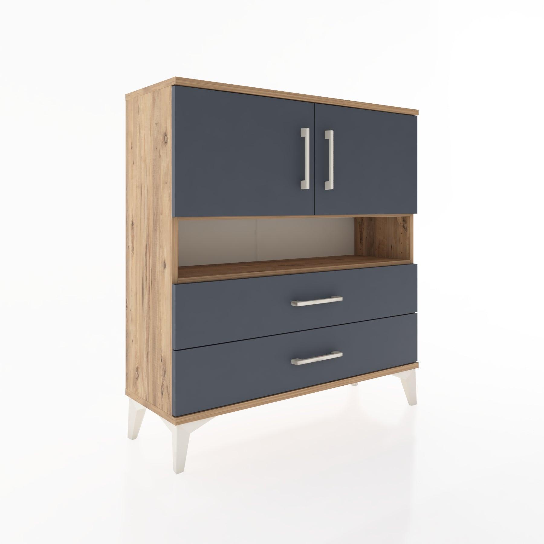Woodntry Modular Dresser Pine 88x30x84 cm Functional F33-3