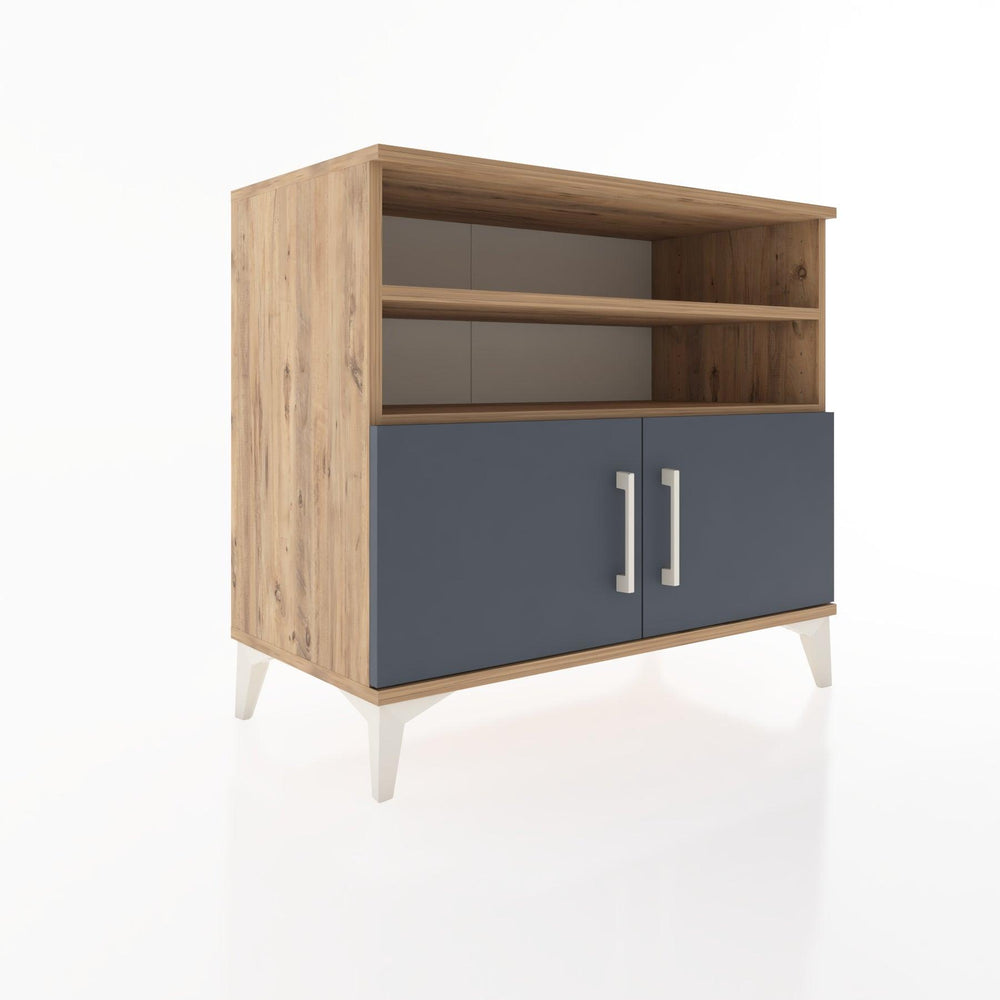 Woodntry Modüler Şifonyer Çam 88x44x68 cm Kapaklı ve Raflı KR33-3