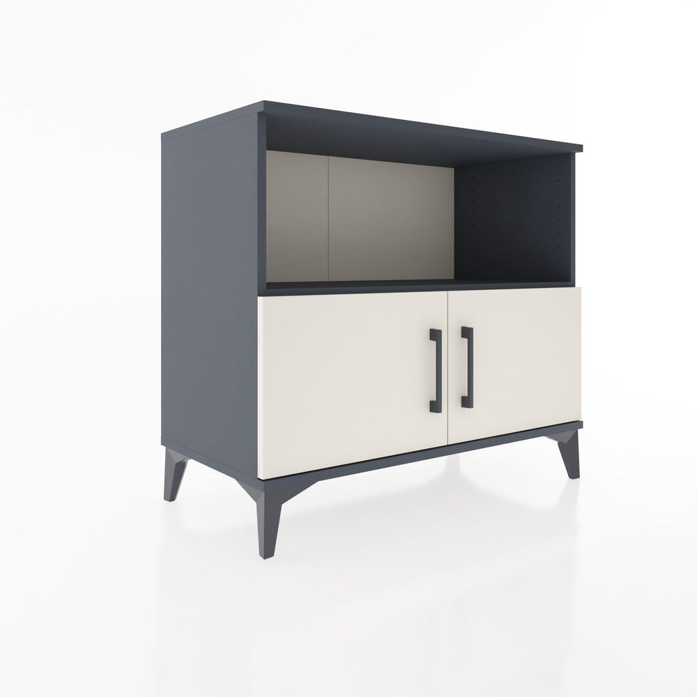 Woodntry Modular Dresser Anthracite 88x44x68 cm with Cover and Shelf KR36-2
