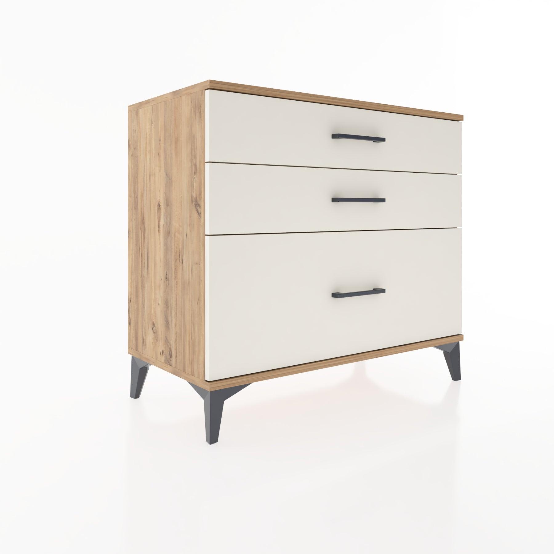Woodntry Modüler Şifonyer Çam 88x44x68 cm Çekmeceli C37-3