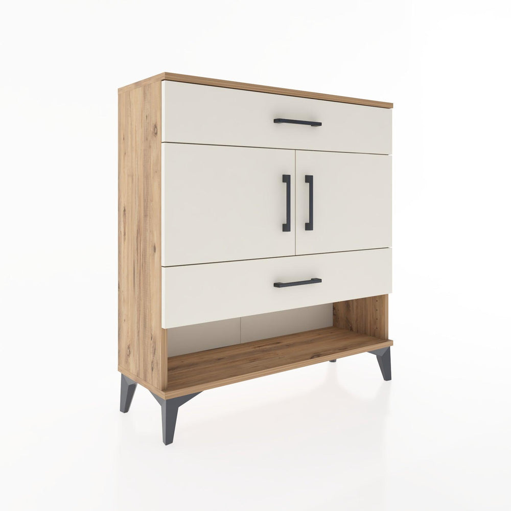 Woodntry Modüler Şifonyer Çam 88x30x84 cm Fonksiyonel F38-3