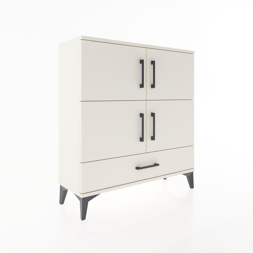 Woodntry Modüler Şifonyer Aytaşı 88x30x84 cm Kapaklı ve Çekmeceli KC41-1