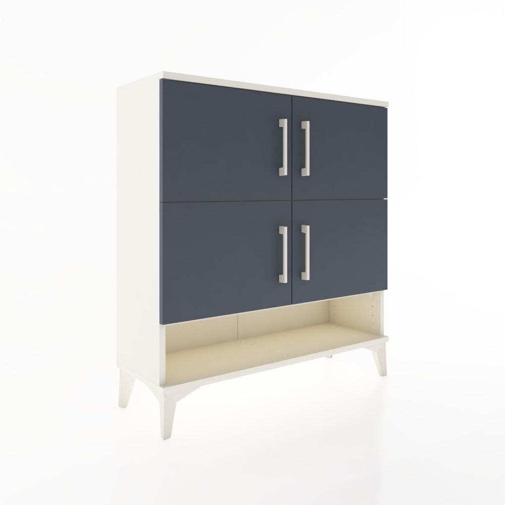 Woodntry Modular Dresser Moonstone 88x30x84 cm with Cover and Shelf KR42-1