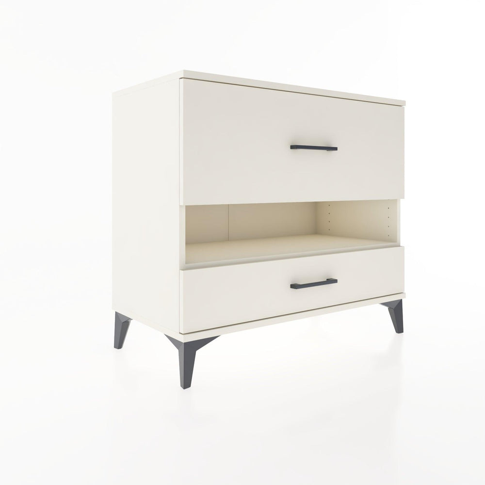 Woodntry Modular Dresser Moonstone 88x44x68 cm with Drawers and Shelves CR42-1