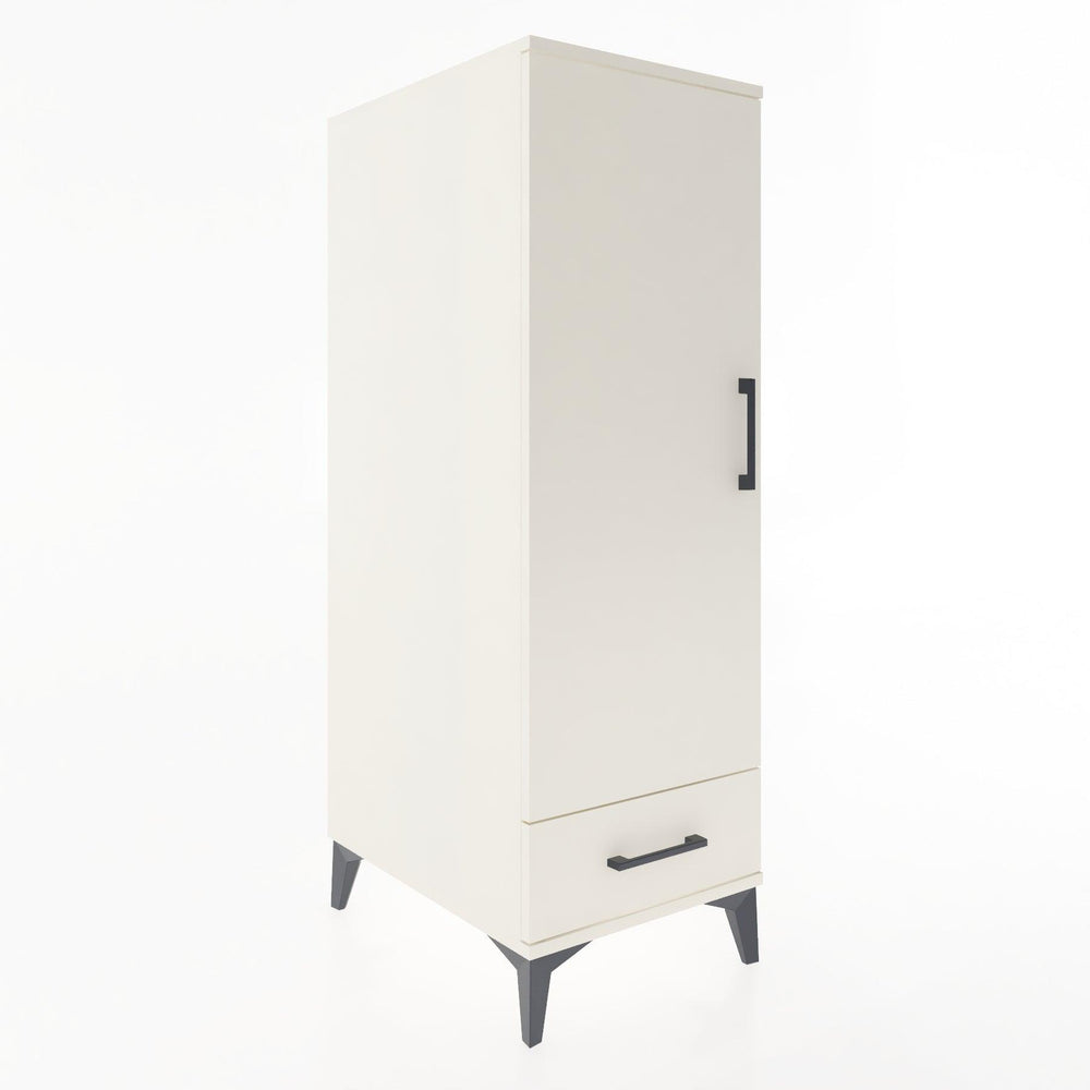 Woodntry Modular Cabinet Moonstone 44x30x122 cm with Doors and Drawers KC43-1