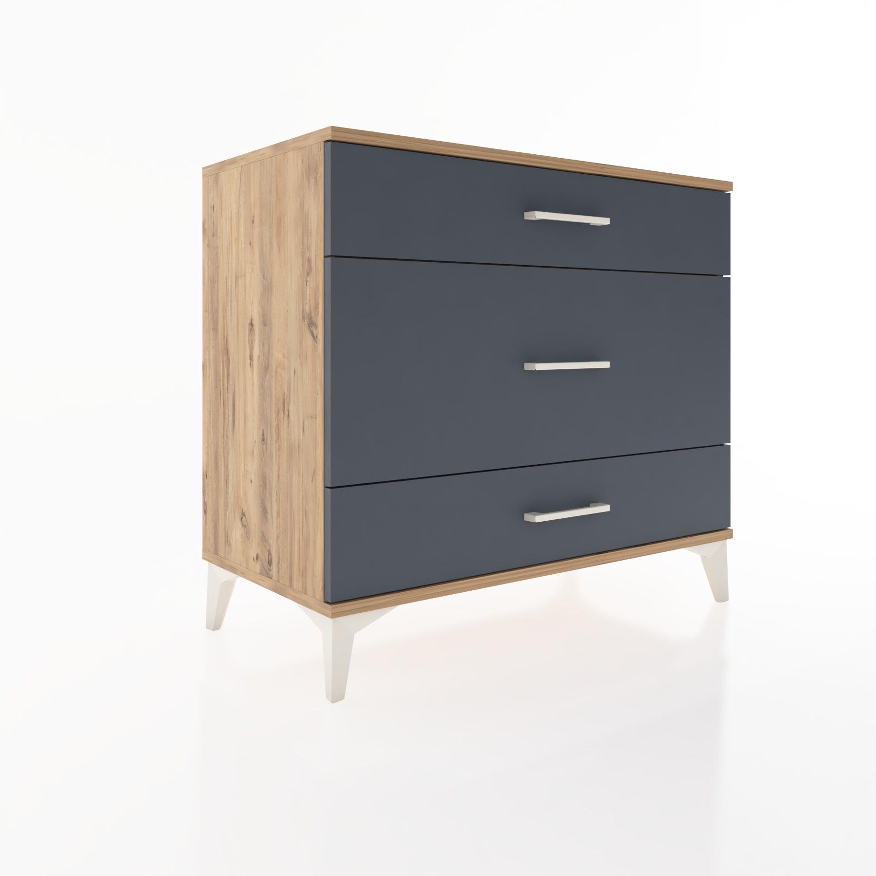Woodntry Modüler Şifonyer Çam 88x44x68 cm Çekmeceli C43-3