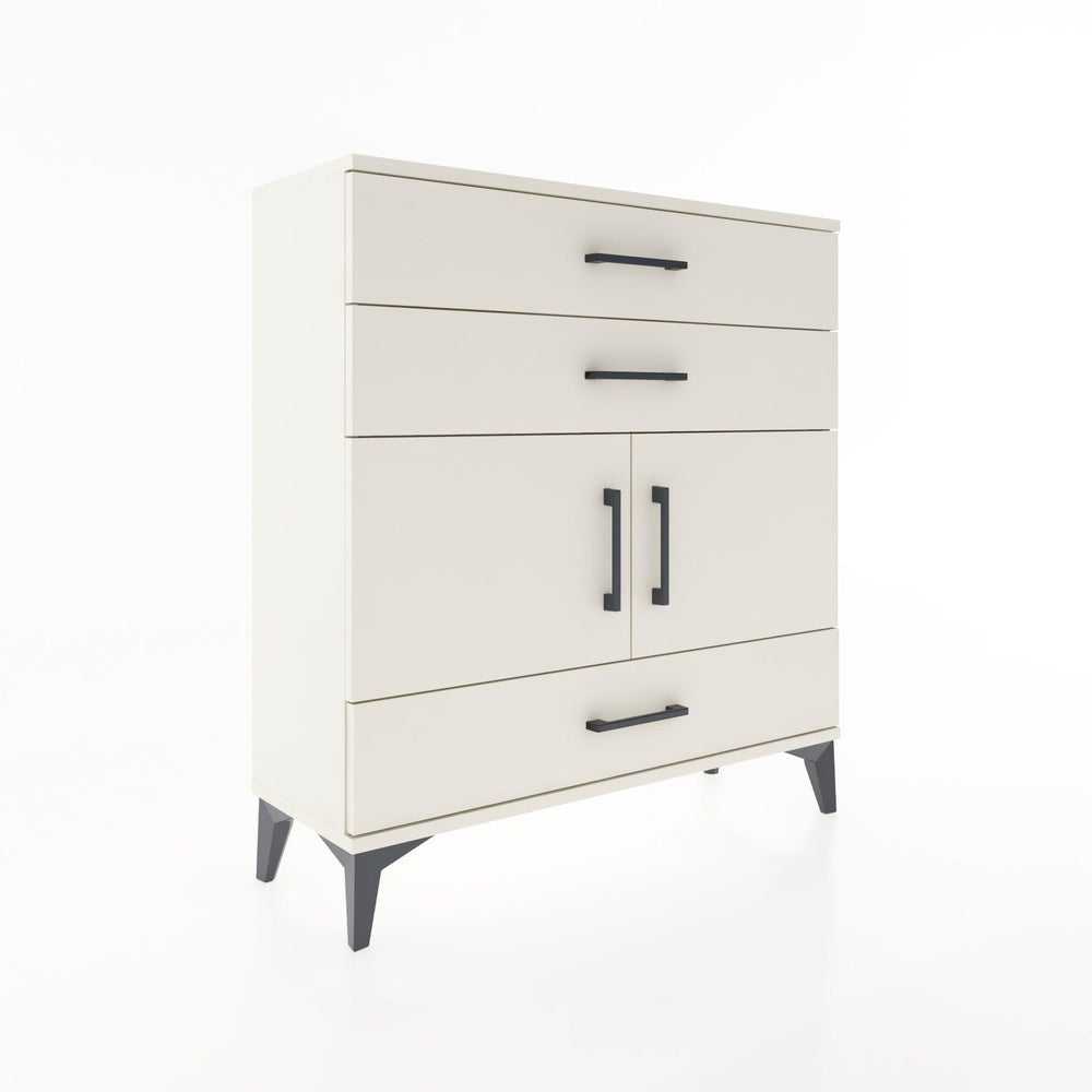 Woodntry Modüler Şifonyer Aytaşı 88x30x84 cm Kapaklı ve Çekmeceli KC45-1