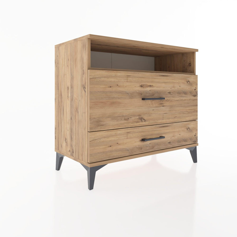 Woodntry Modular Dresser Pine 88x44x68 cm with Drawers and Shelves CR45-3