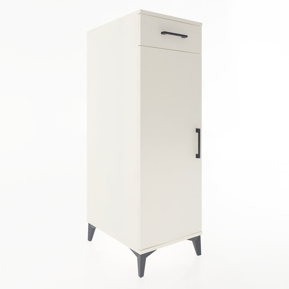 Woodntry Modular Cabinet Moonstone 44x59x122 cm with Doors and Drawers KC46-1