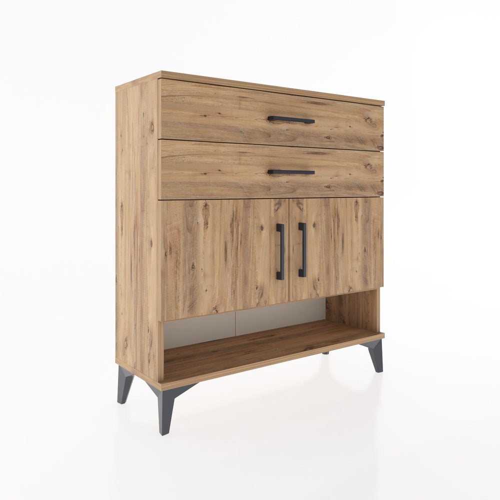 Woodntry Modüler Şifonyer Çam 88x30x84 cm Fonksiyonel F46-3