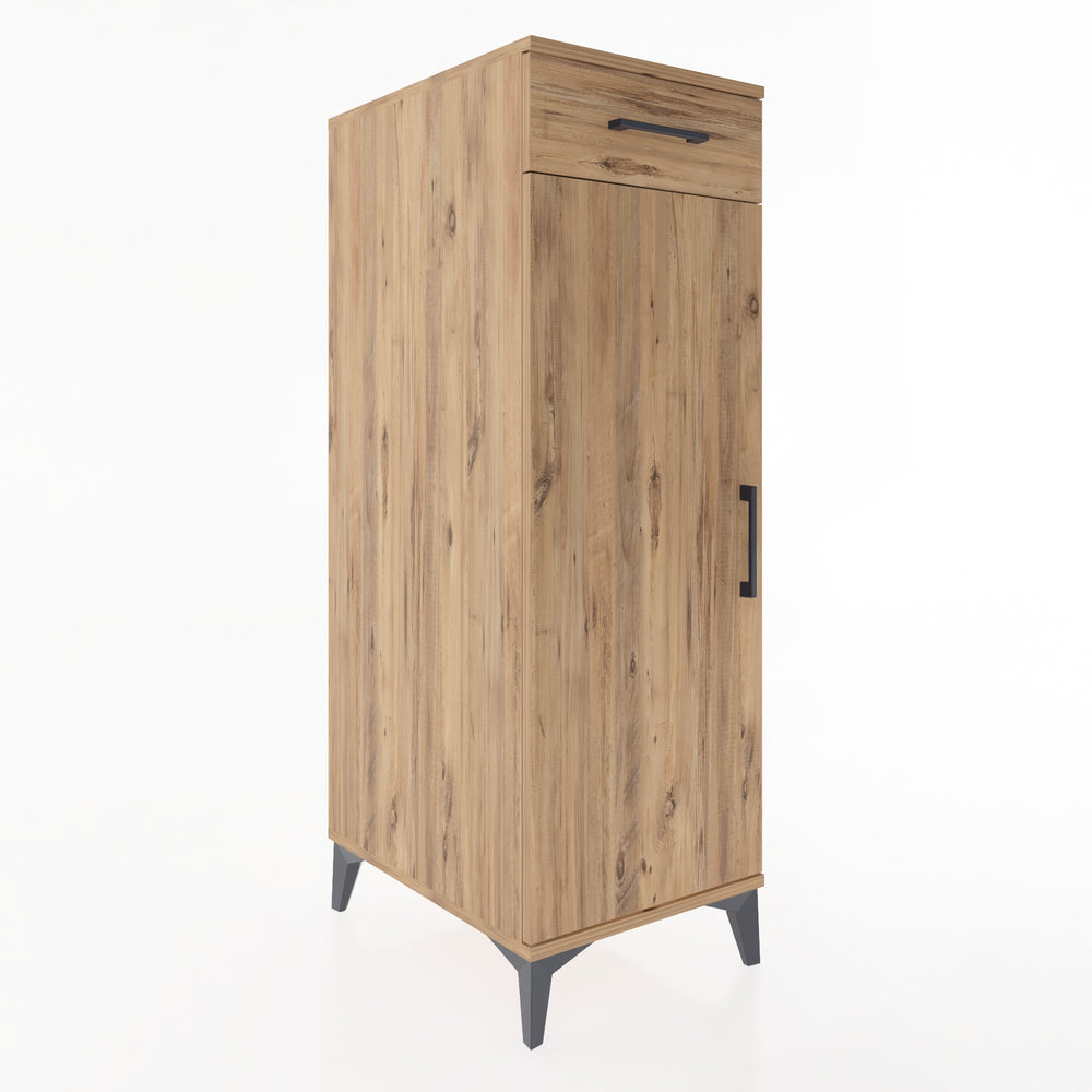 Woodntry Modular Cabinet Pine 44x59x122 cm with Doors and Drawers KC46-3
