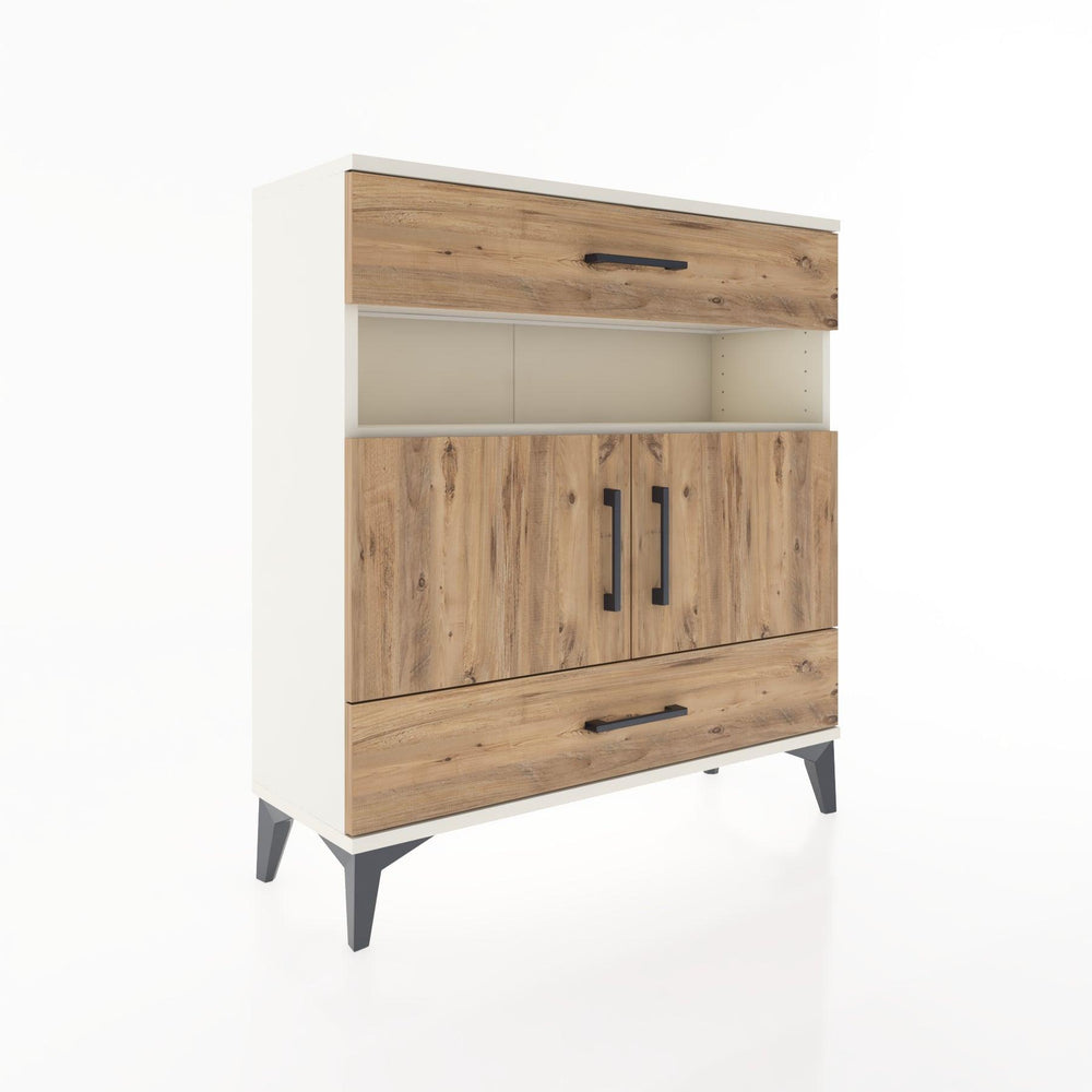 Woodntry Modüler Şifonyer Aytaşı 88x30x84 cm Fonksiyonel F47-1