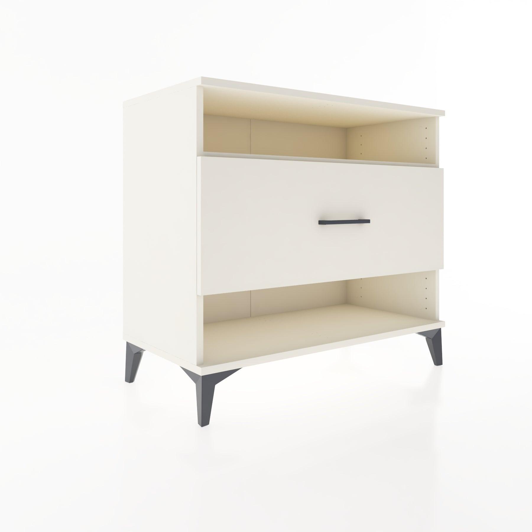 Woodntry Modüler Şifonyer Aytaşı 88x44x68 cm Çekmeceli ve Raflı CR47-1