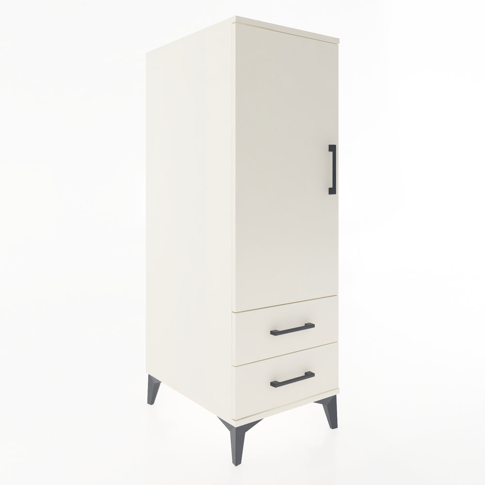 Woodntry Modular Cabinet Moonstone 44x59x122 cm with Doors and Drawers KC47-1
