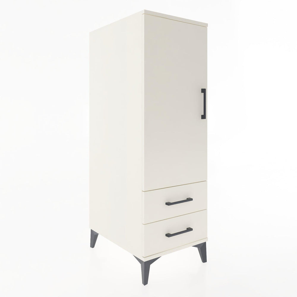 Woodntry Modüler Dolap Aytaşı 44x30x122 cm Kapaklı ve Çekmeceli KC47-1