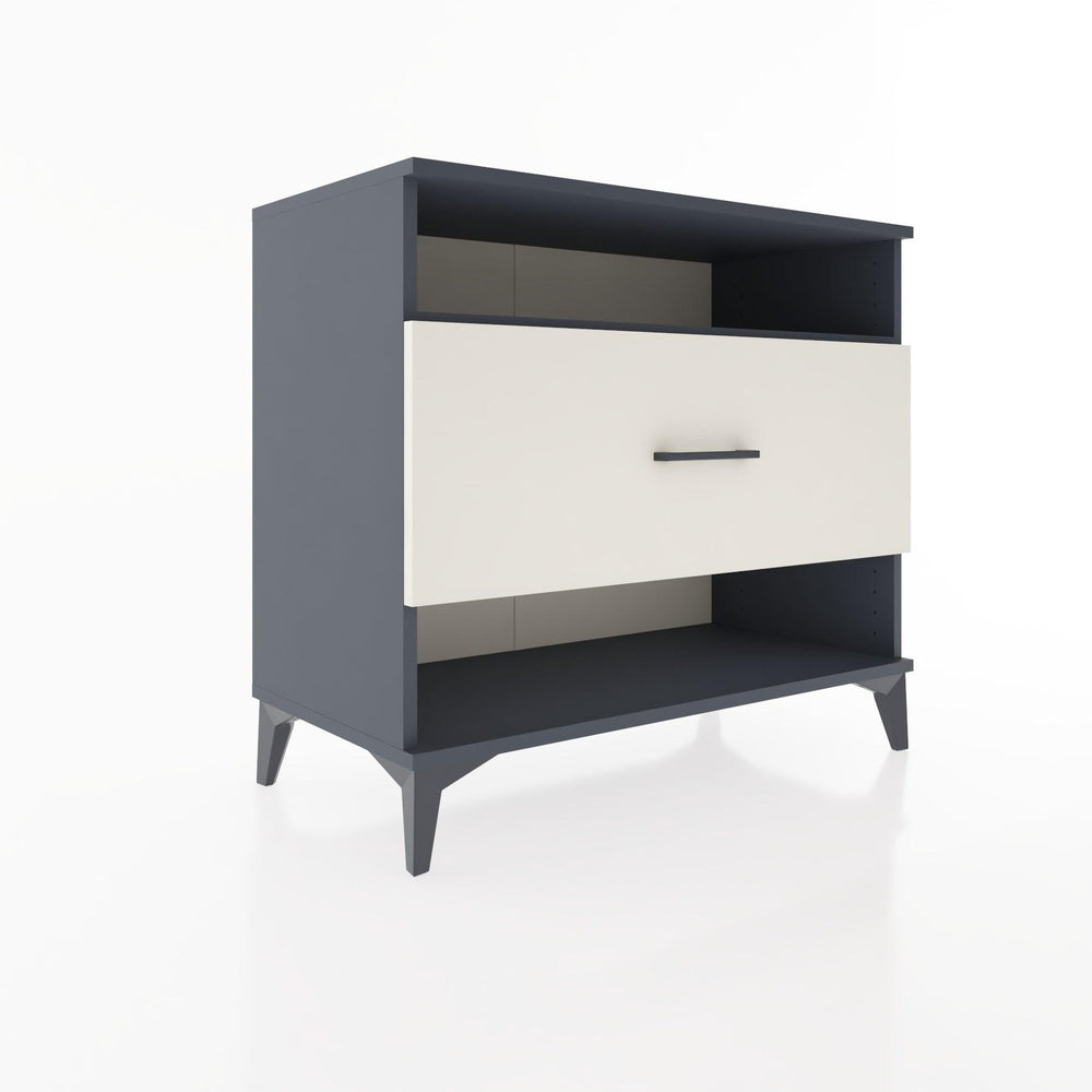 Woodntry Modular Dresser Anthracite 88x44x68 cm with Drawers and Shelves CR47-2