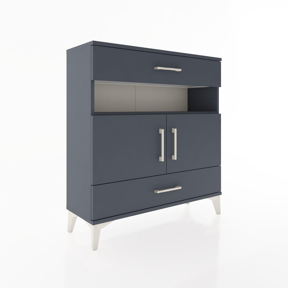 Woodntry Modular Dresser Anthracite 88x30x84 cm Functional F47-2
