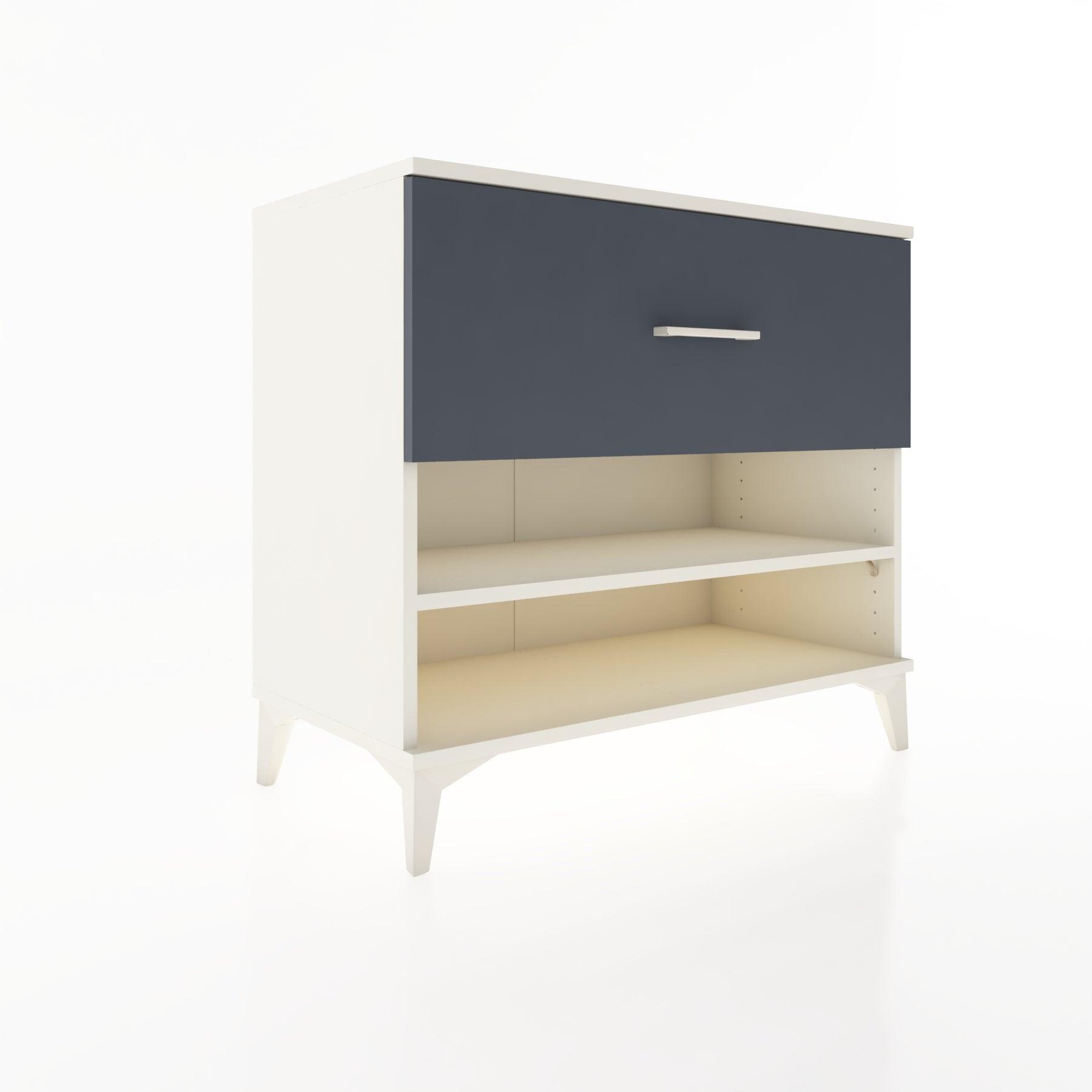 Woodntry Modüler Şifonyer Aytaşı 88x44x68 cm Çekmeceli ve Raflı CR50-1