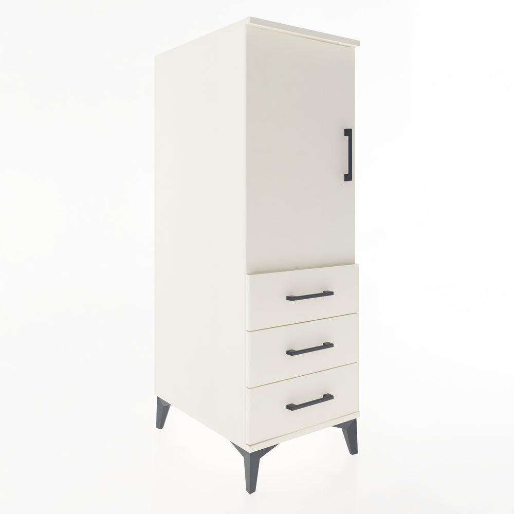 Woodntry Modular Cabinet Moonstone 44x59x122 cm with Doors and Drawers KC50-1