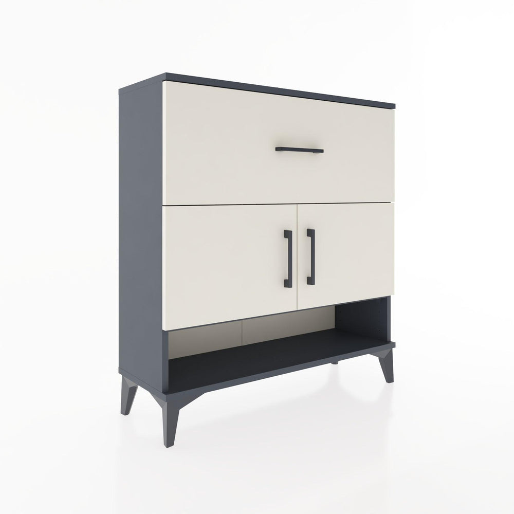 Woodntry Modular Dresser Anthracite 88x30x84 cm Functional F50-2