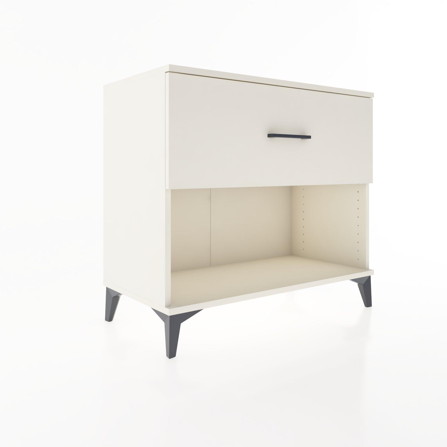 Woodntry Modüler Şifonyer Aytaşı 88x44x68 cm Çekmeceli ve Raflı CR51-1