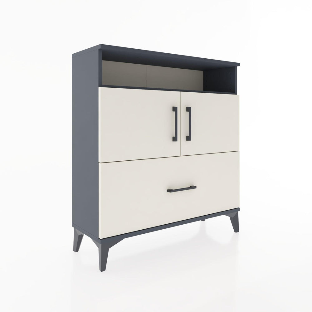 Woodntry Modular Dresser Anthracite 88x30x84 cm Functional F51-2