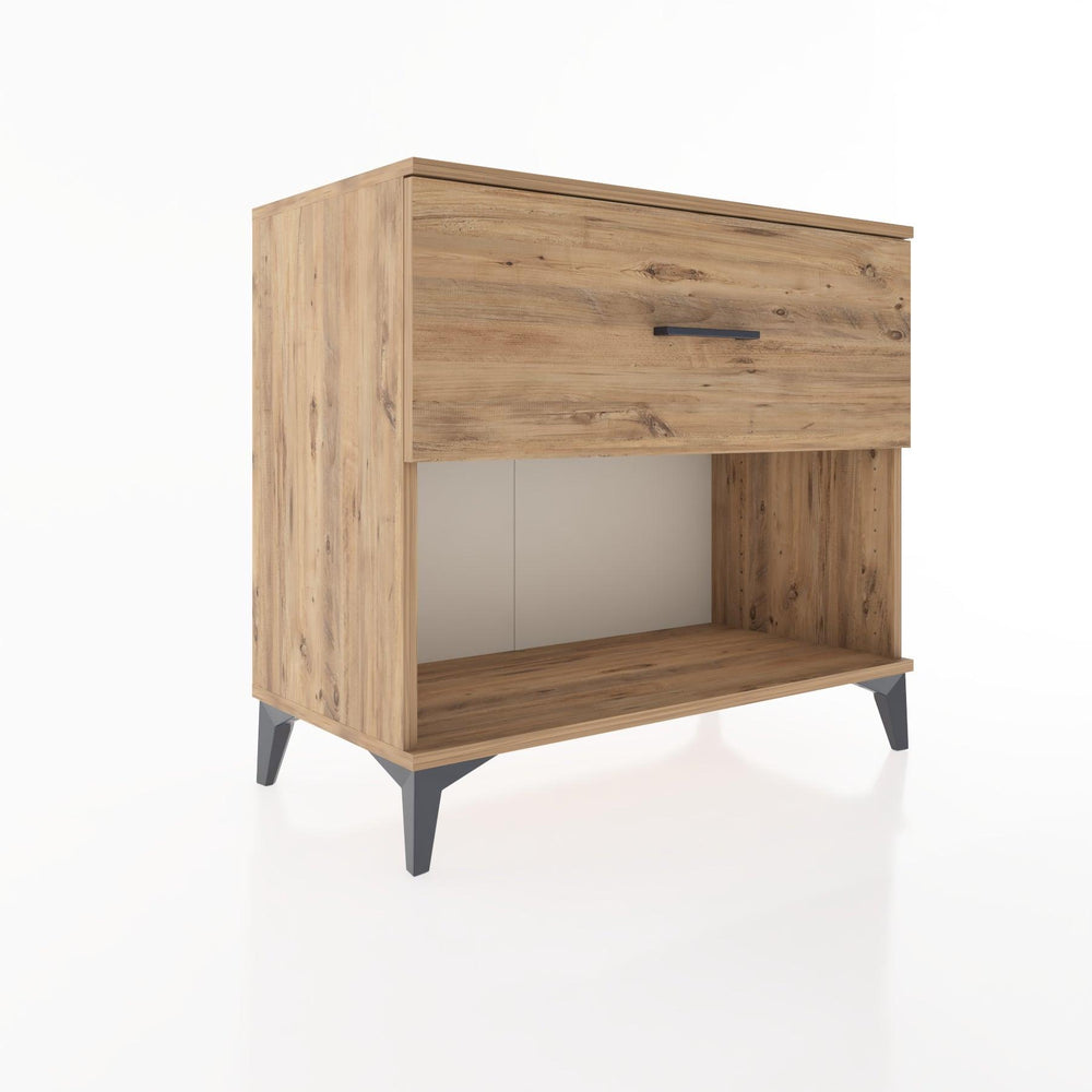 Woodntry Modular Dresser Pine 88x44x68 cm with Drawers and Shelves CR51-3