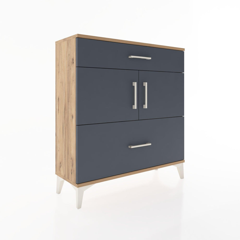 Woodntry Modular Dresser Pine 88x30x84 cm with Cover and Drawer KC52-3