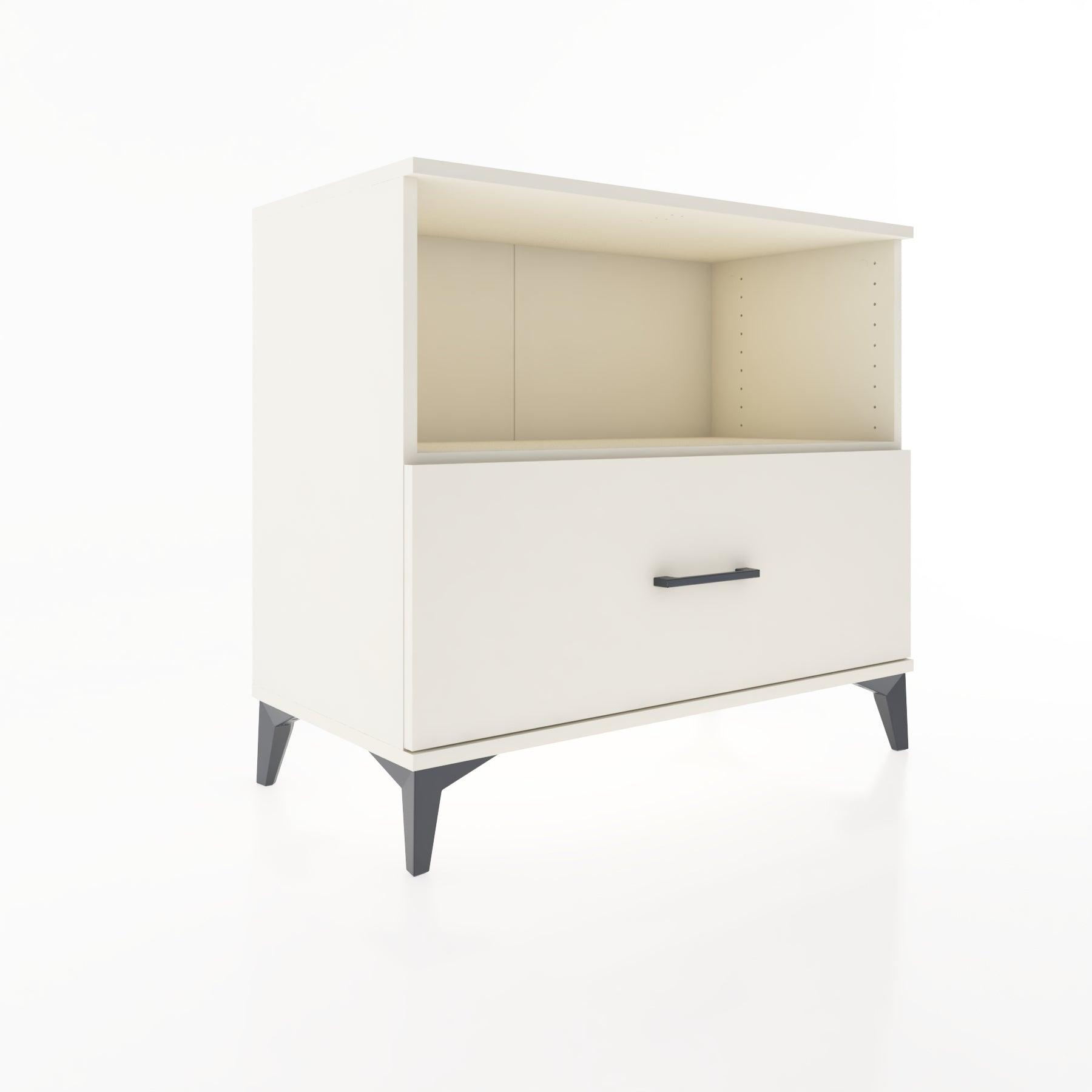 Woodntry Modüler Şifonyer Aytaşı 88x44x68 cm Çekmeceli ve Raflı CR53-1