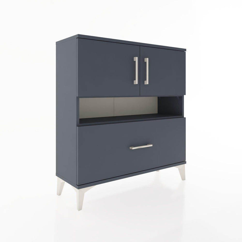 Woodntry Modular Dresser Anthracite 88x30x84 cm Functional F54-2