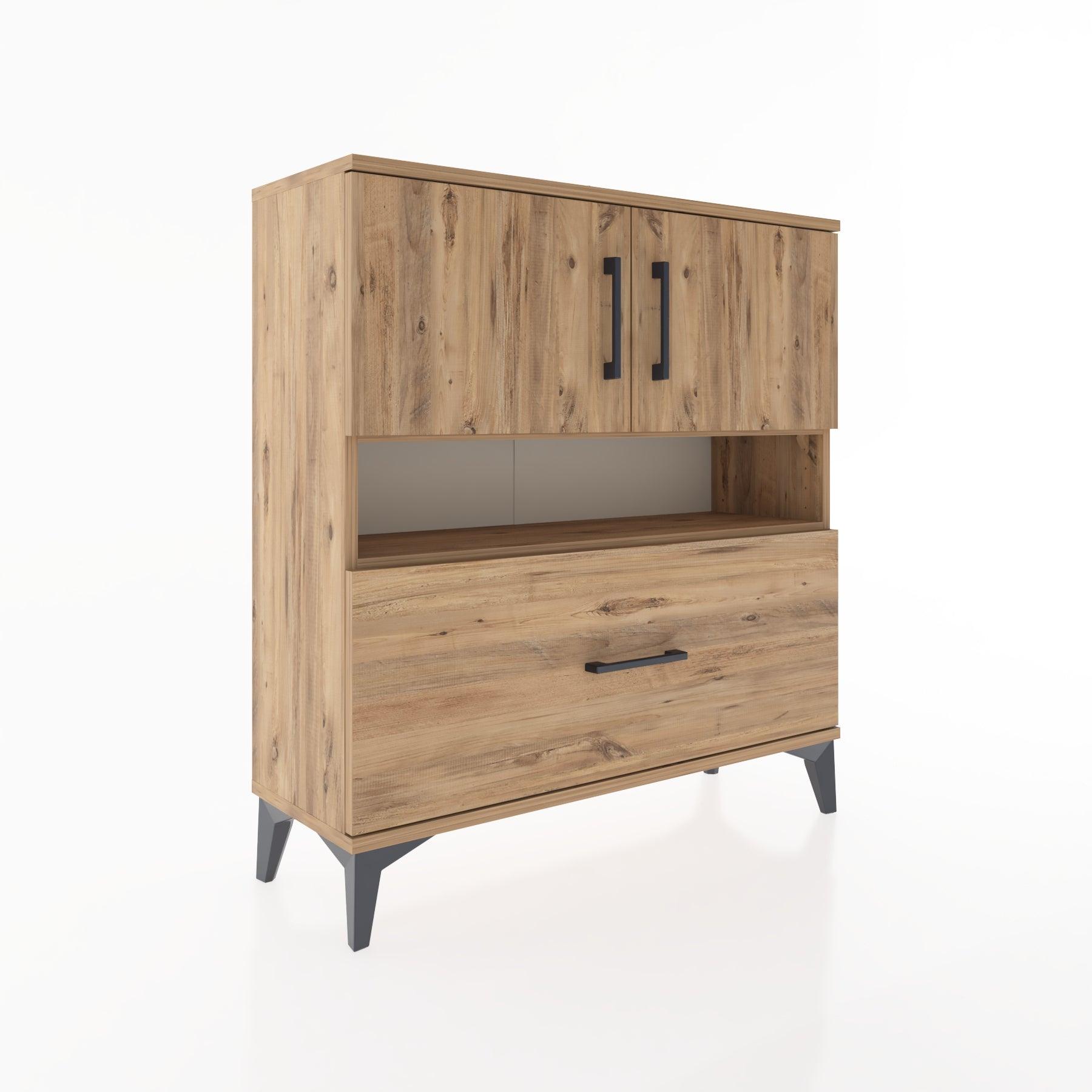 Woodntry Modular Dresser Pine 88x30x84 cm Functional F54-3