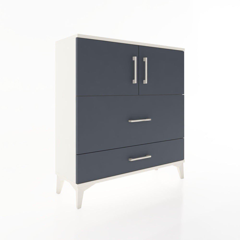 Woodntry Modular Dresser Moonstone 88x30x84 cm with Cover and Drawer KC55-1