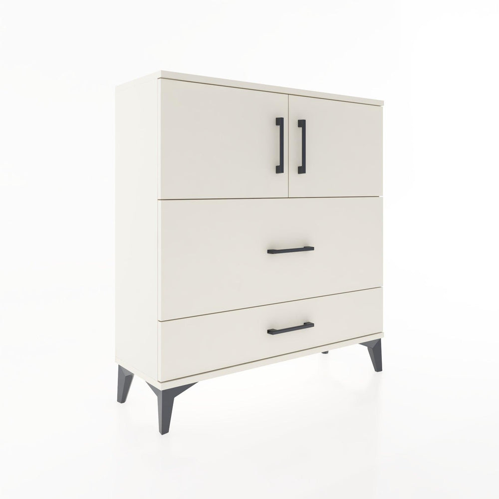 Woodntry Modular Dresser Moonstone 88x30x84 cm with Cover and Drawer KC55-1
