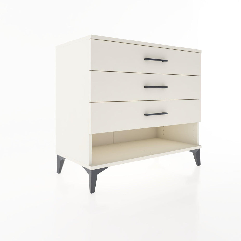 Woodntry Modular Dresser Moonstone 88x44x68 cm with Drawers and Shelves CR55-1