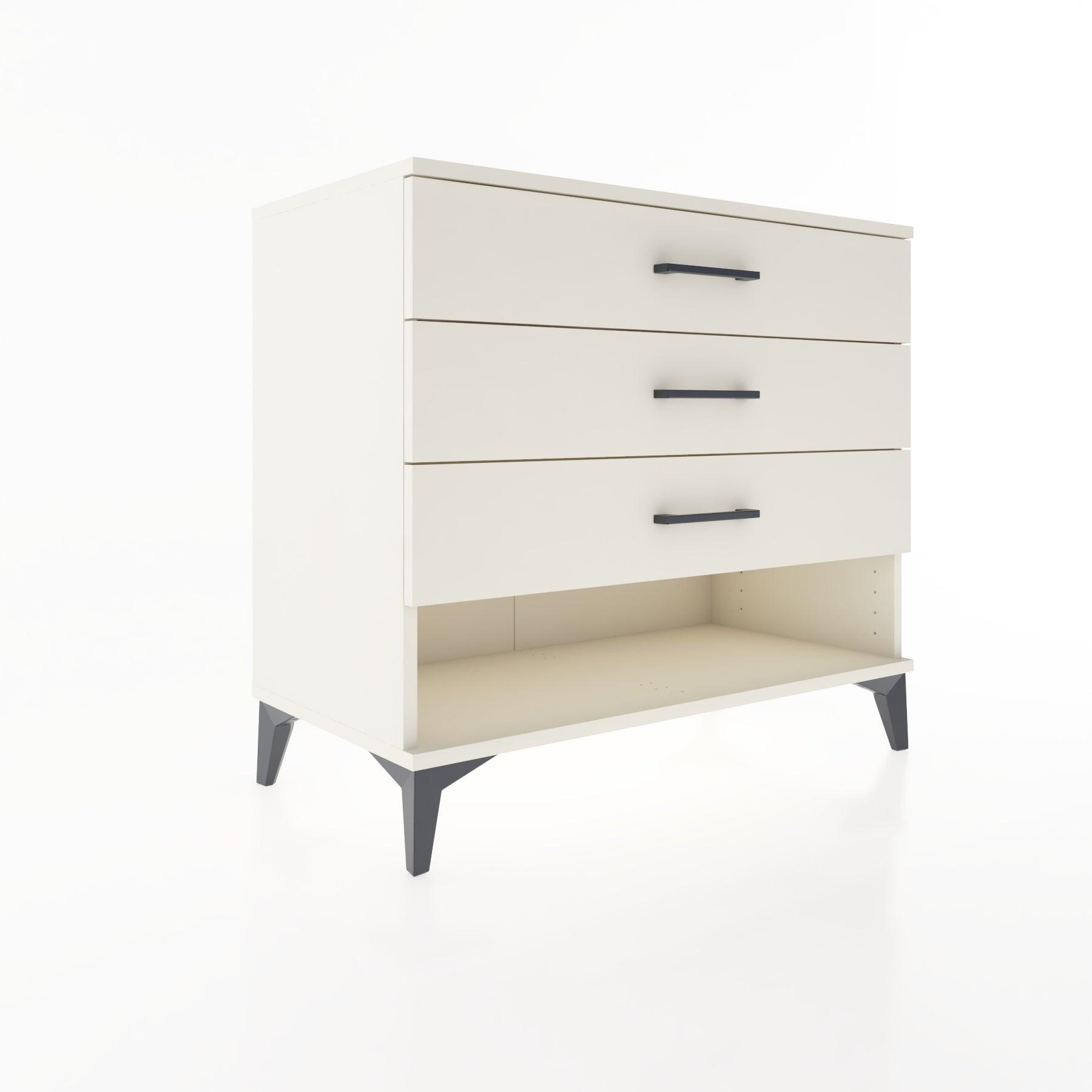 Woodntry Modüler Şifonyer Aytaşı 88x44x68 cm Çekmeceli ve Raflı CR55-1