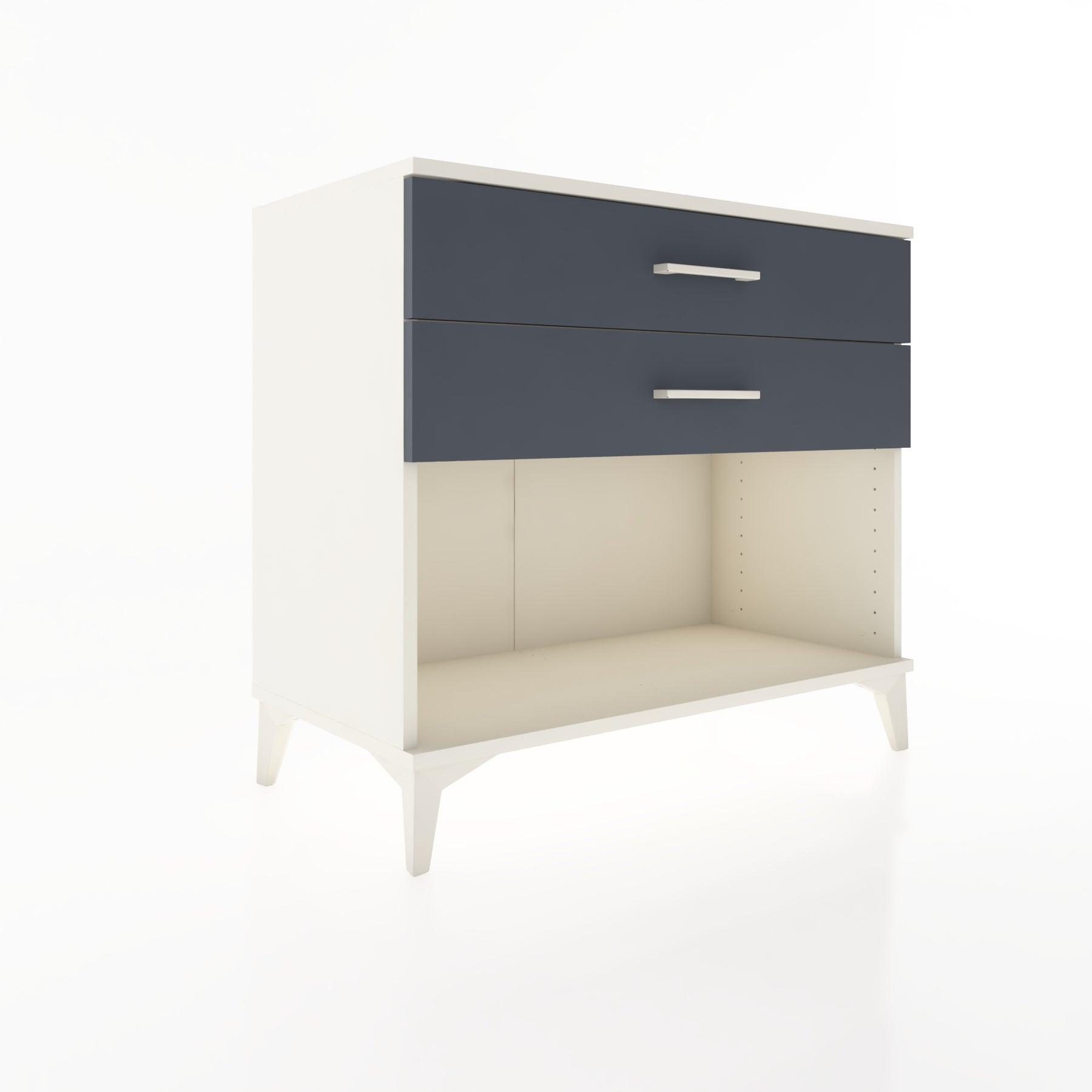 Woodntry Modüler Şifonyer Aytaşı 88x44x68 cm Çekmeceli ve Raflı CR57-1
